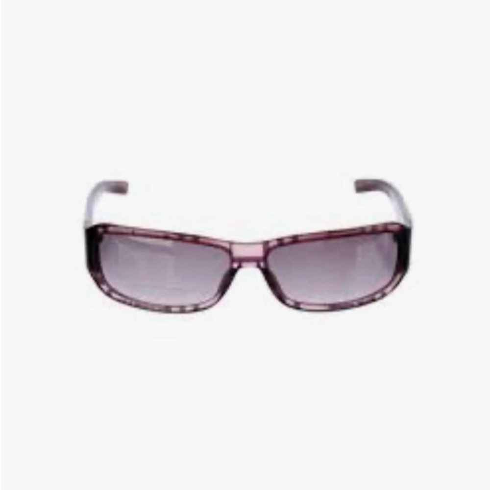 Pristine Vintage Burberry Shield Sunglasses in Burgundy Tortoiseshell Acetate
